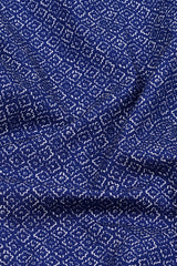 Royal Blue Designer Printed Casual Shirt