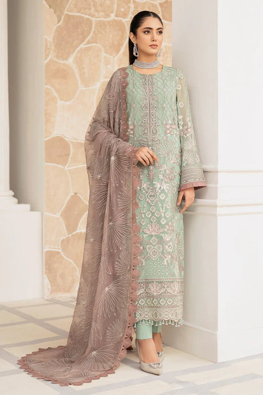 Flossie Clothing Luxury Embroidered Collection -LUSTRE BERYL (A)
