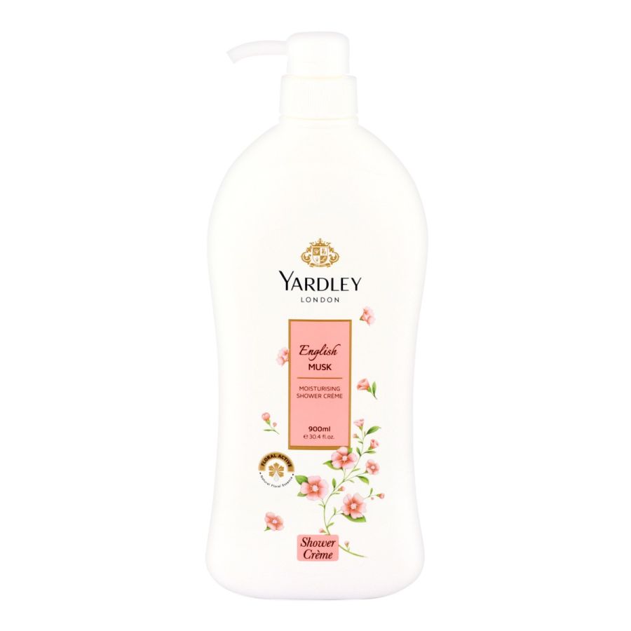 Yardley London English Musk Moisturising Shower Gel 900ml