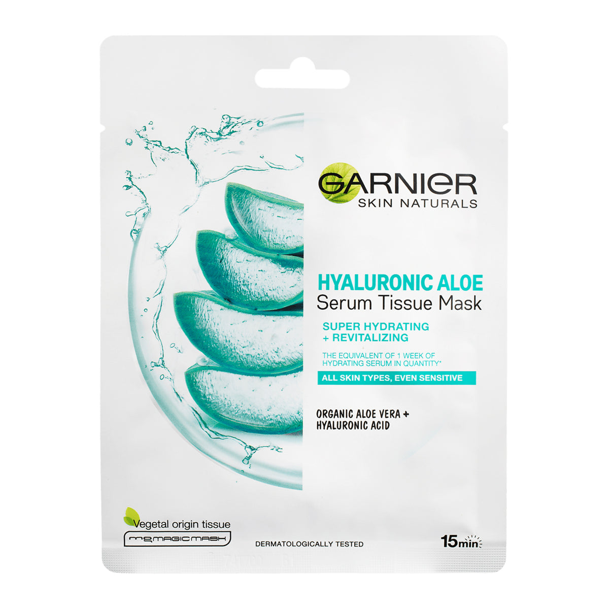 Garnier Hydra Bomb Hyaluronic Aloe Vera Serum Sheet Mask 28G