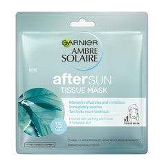 Garnier - Ambre Solaire After Sun Cooling Face Sheet Mask - 32g