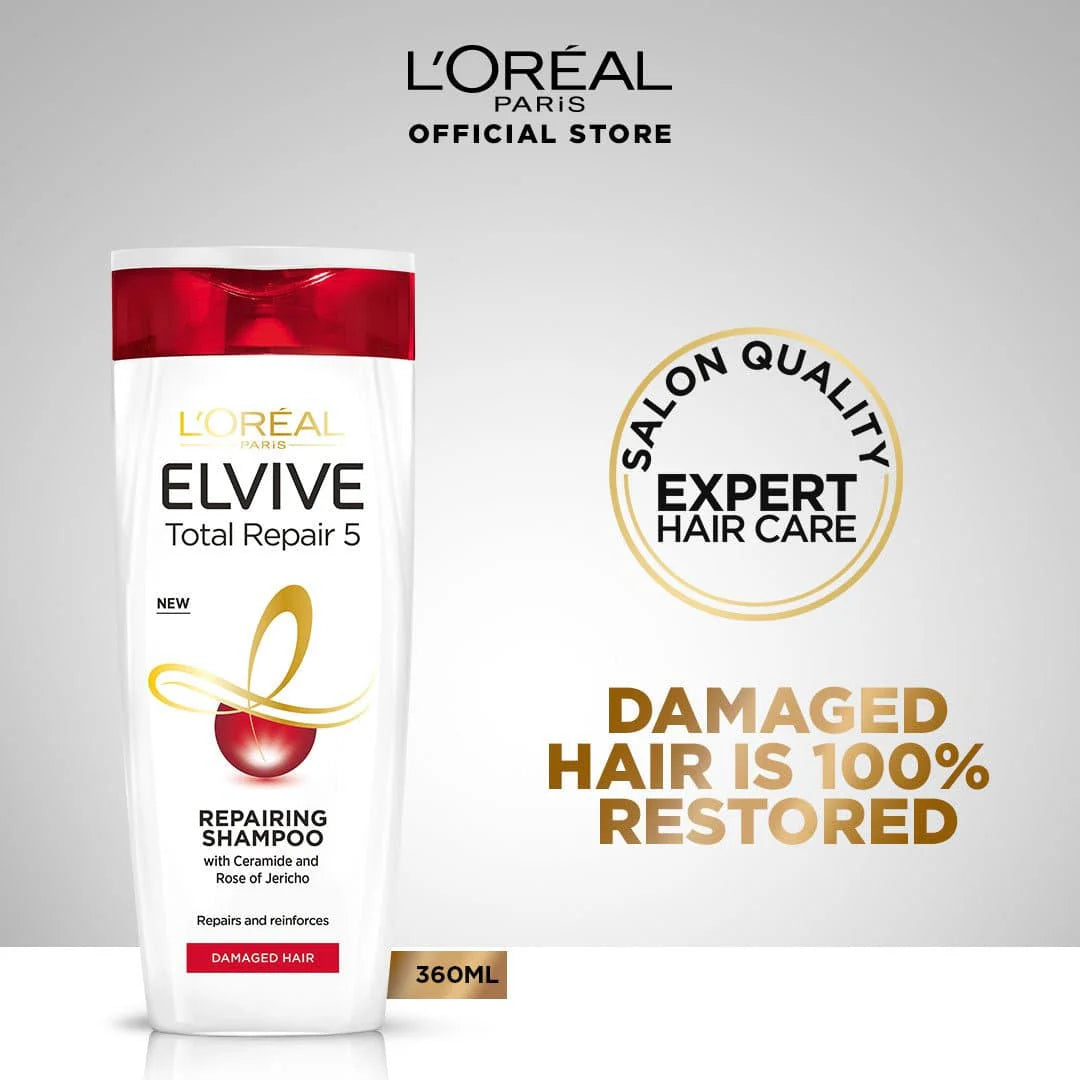 Loreal - Total Repair 5 Shampoo - 360ml