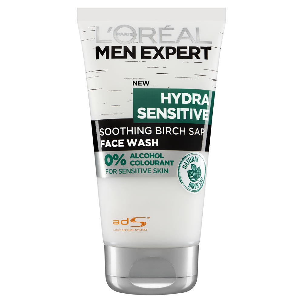 Loreal Paris Expert Hydra Sensitive Birch Sap Face Wash for Men 150 ml