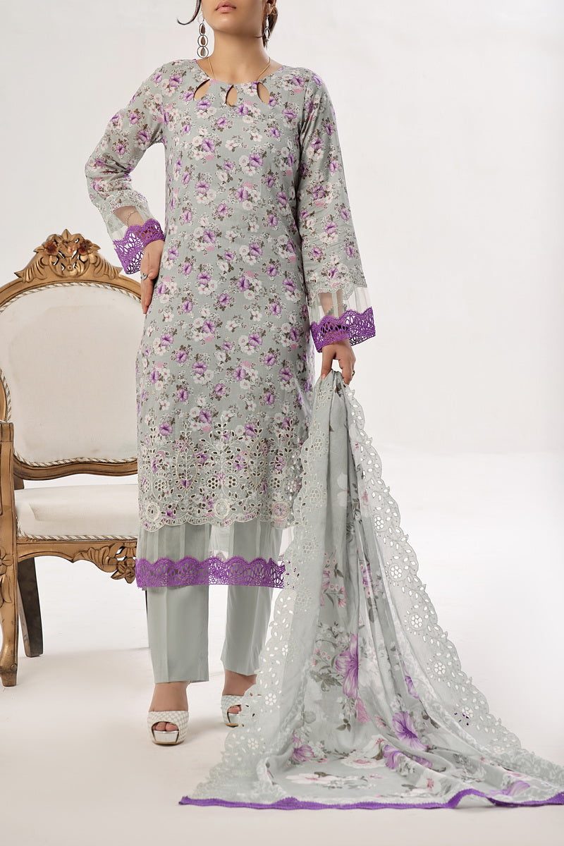 Zynah Chikankari D-336