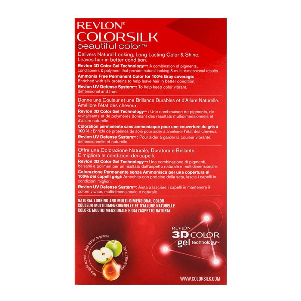 Revlon - Colorsilk Medium Reddish Brown Hair Color - 44