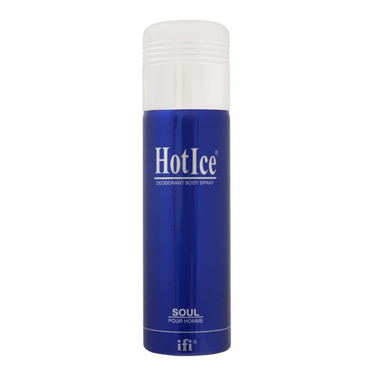 Hot Ice Soul Deodorant Body Spray For Men - 200ml