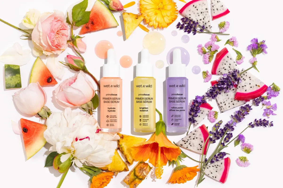 Wet n Wild - Prime Focus Primer Serum - Hydrating Makeup Base with Rose Water - 30ml