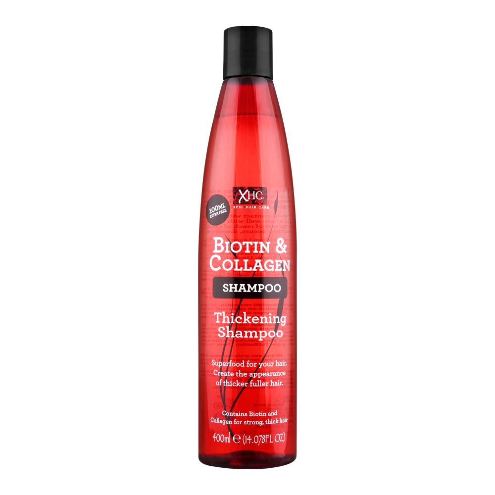 XHC Biotin & Collagen Thickening Shampoo, For Strong & Thick Hair, 400ml