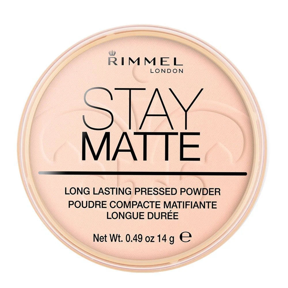 Rimmel London - Stay Matt Pressed Powder - Pink Blossom - 002