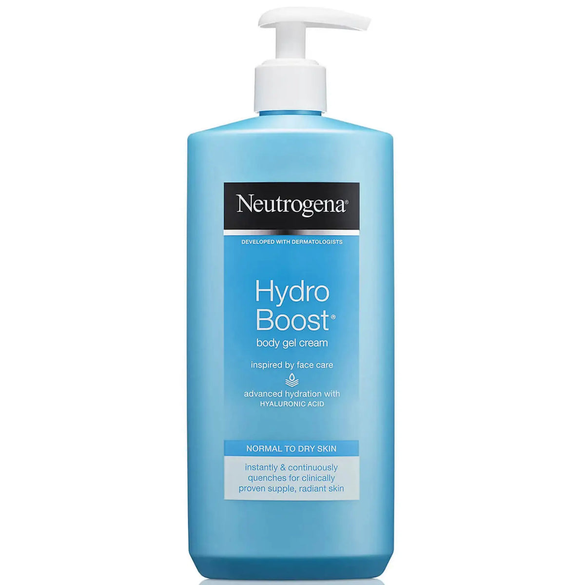 Neutrogena Hydro Boost Body Gel Cream Moisturizer for Normal to Dry Skin 250ml