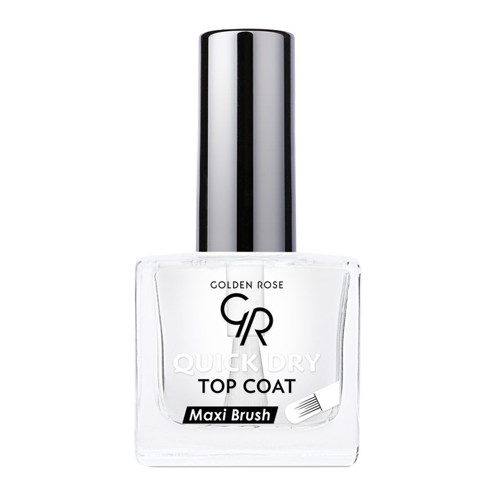 Golden Rose - Nail Polish Dryer Quick Dry Top Coat - Maxi Brush