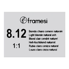 FRAMESI FRAMCOLOR GLAMOUR 8.12 LIGHT BLONDE NATURAL ASH
