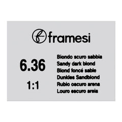 FRAMESI FRAMCOLOR GLAMOUR 6.36 SANDY DARK BLOND