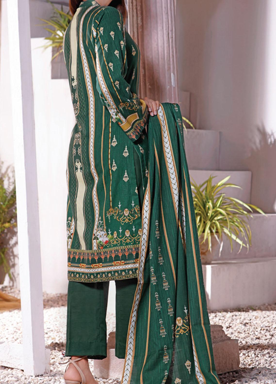 VS Textiles Unstitched Shahkar Printed Khaddar 3pc Suit D-119
