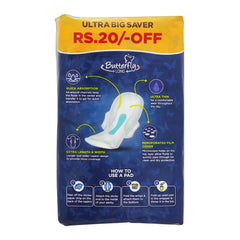 Butterfly Ultra Wide Sanitary Napkins XXL 32 Pads - Ultra Thin