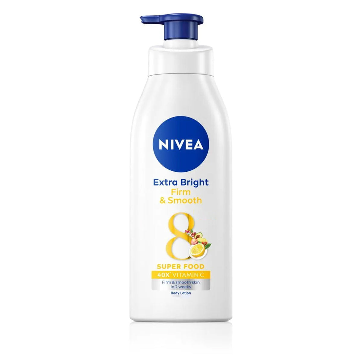 Nivea Extra Bright Repair & Protect 8 Super Food 40x Vit C Body Lotion - 100ml