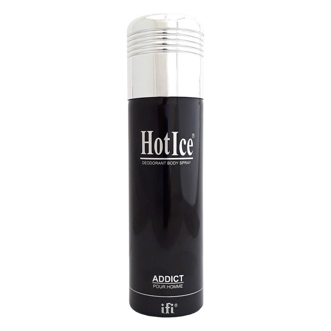 Hot Ice Addict Deodorant Body Spray For Men - 200ml