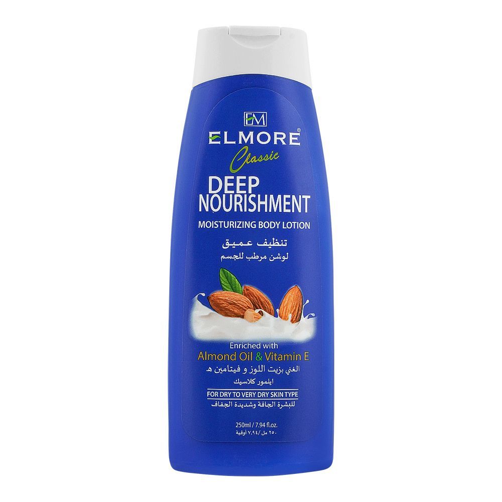 Elmore Classic Deep Nourishment Moisturizing Body Lotion For Very Dry Skin - 250G