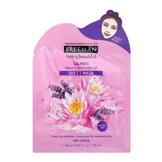 Freeman Calming Lotus + Lavender Oil Sheet Mask