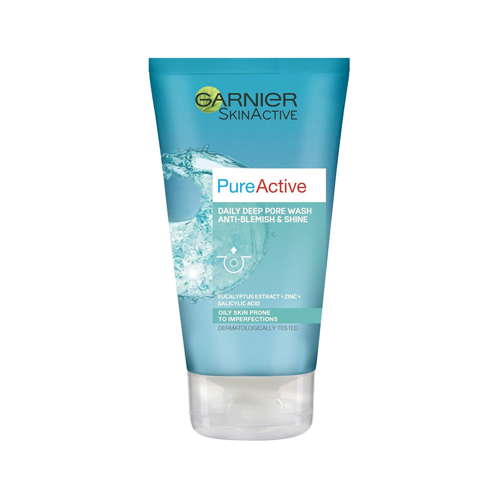 Garnier Pure Active Anti-Acne & Pore Cleansing Face Wash 150ml