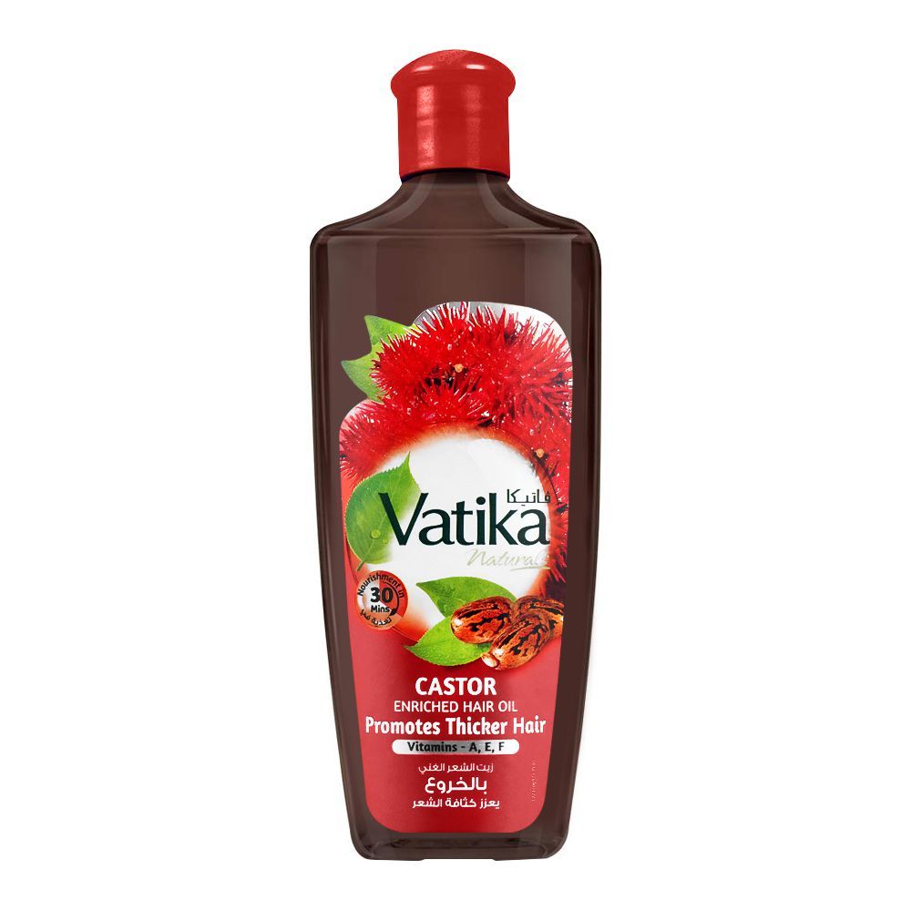 Vatika Naturals Multivitamin Enriched Castor Hair Oil 100mL