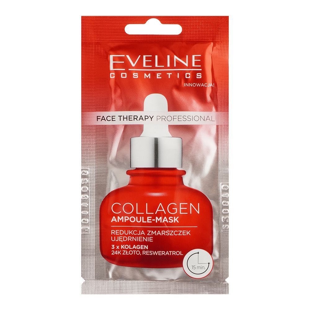 Eveline Face Therapy Professional Collagen Ampoule Mask - 8ml