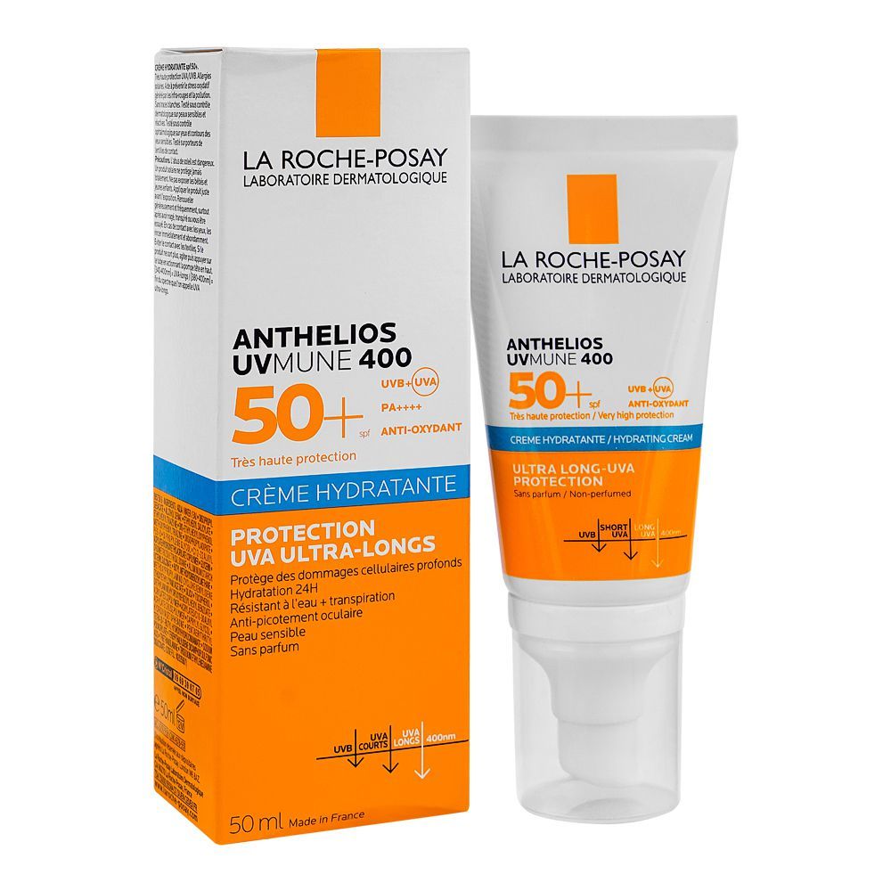 La Roche-Posay - Anthelios Uvmune 400 SPF-50+ Hydrating Cream, 50ml