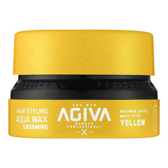 Agiva Professional Hair Styling Wax Yellow, Aqua Grooming 04 - 155ML