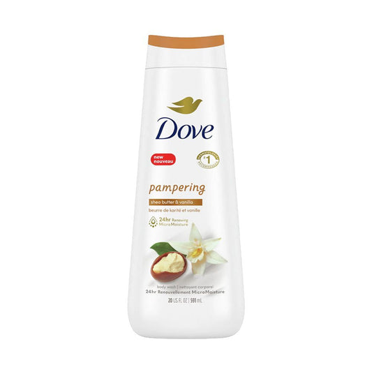 Dove Pampering Body Wash Shea Butter & Vanilla 24Hrs Moisture 591ML