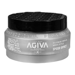 Agiva Professional Maximum Control - 10 Spider Effect Hair Styling Wax Grey - 90ml