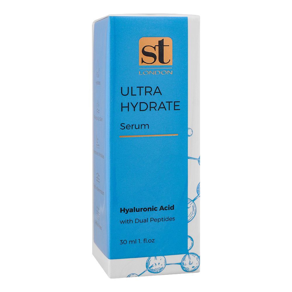 ST London - Hyaluronic Acid With Dual Peptides Ultra Hydrate Serum, 30ml