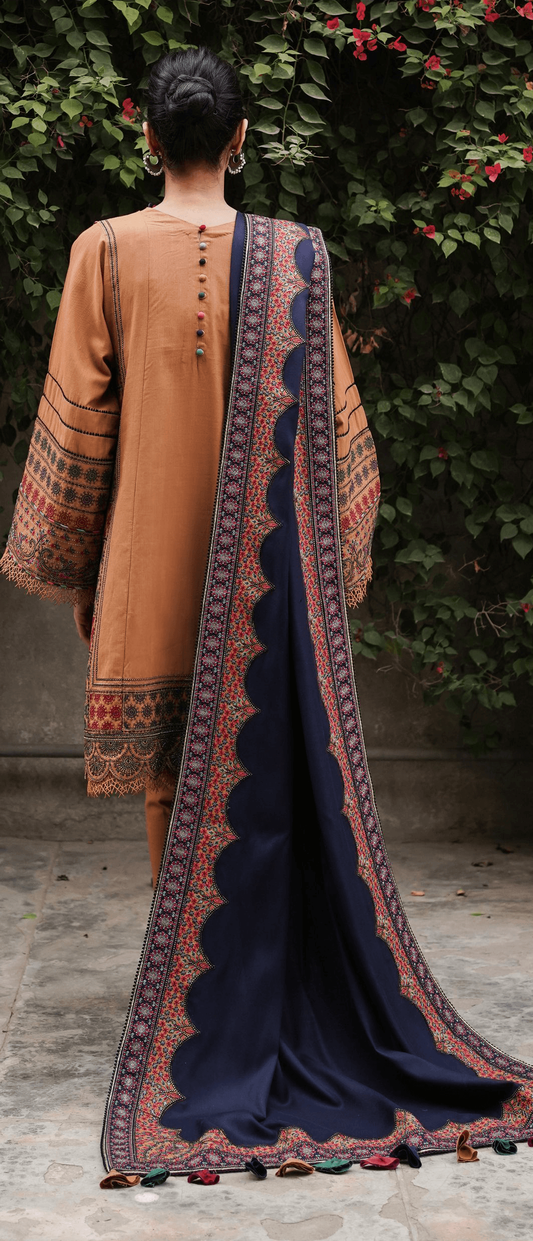 Shahtoosh By Jazmin Embroidered Khaddar Suits Unstitched 3 Piece JZ22SW 06 Zeest - Winter Collection - lu14989