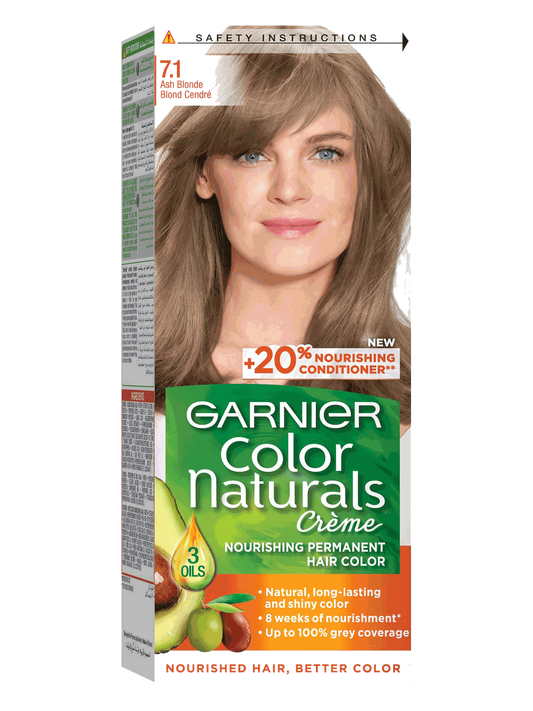 Garnier Color Naturals Creme - 7.1 Natural Ash Blonde