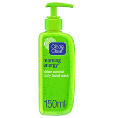 Clean & Clear Morning Energy Shine Control Daily Facial Wash Oil Free 150ml