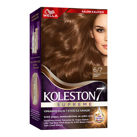 Wella Koleston 7 Supreme Hair Dye 6/7 Magnetic Chocolate