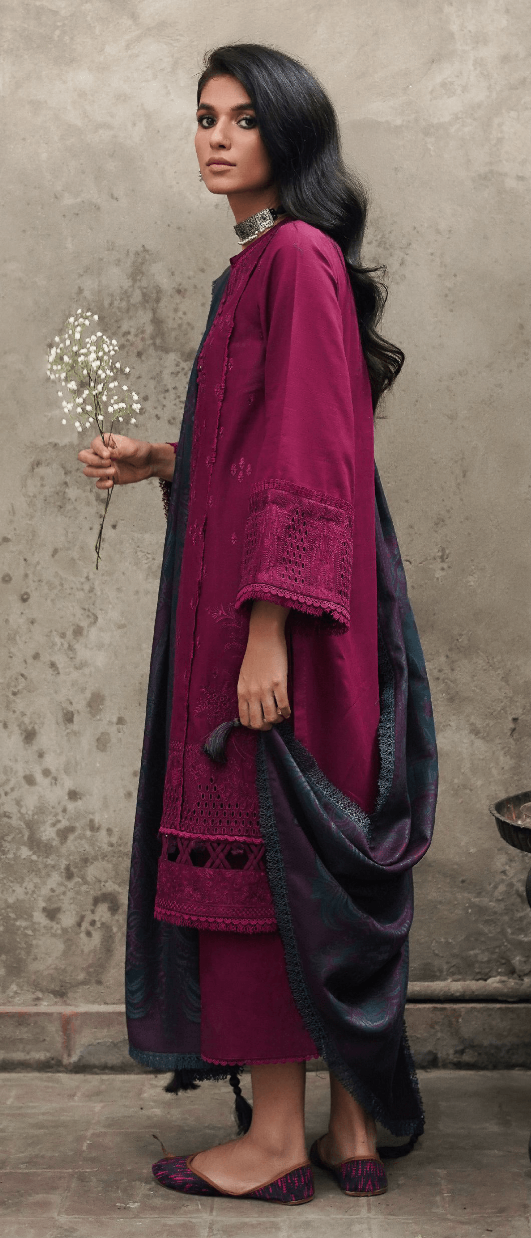 Shahtoosh By Jazmin Embroidered Khaddar Suits Unstitched 3 Piece JZ22SW 09 Johi - Winter Collection