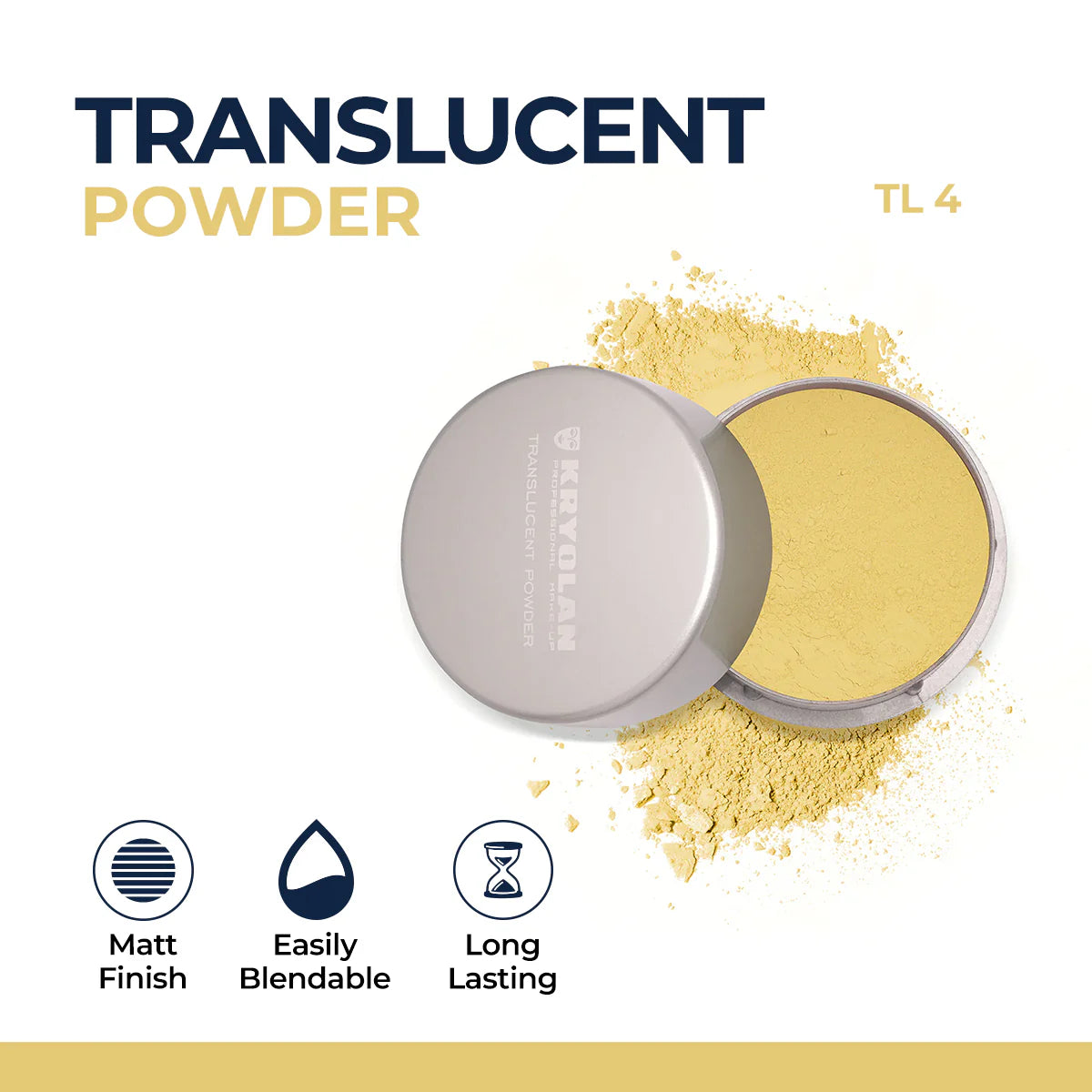 Kryolan - Translucent Face Powder - TL 4 – Final Choice