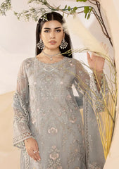 Lavish Pareesa Luxury Chiffon'24 D-04 PEARL RIVER