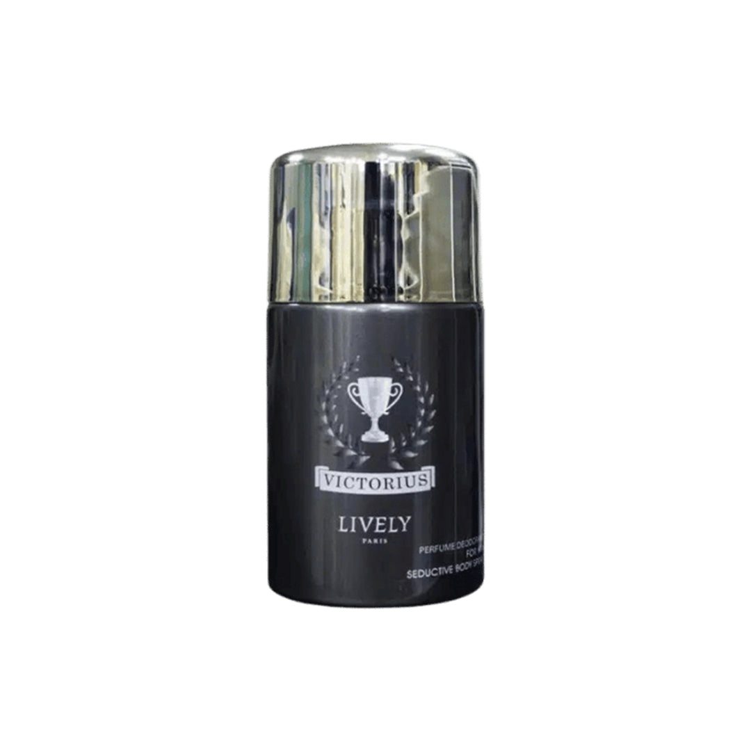 VICTORIUS LIVELY Perfume Body Spray - For Men 250 ML