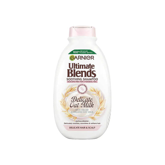 Garnier Ultimate Blends Delicate Oat Milk & Rice Cream Shampoo - 400ml