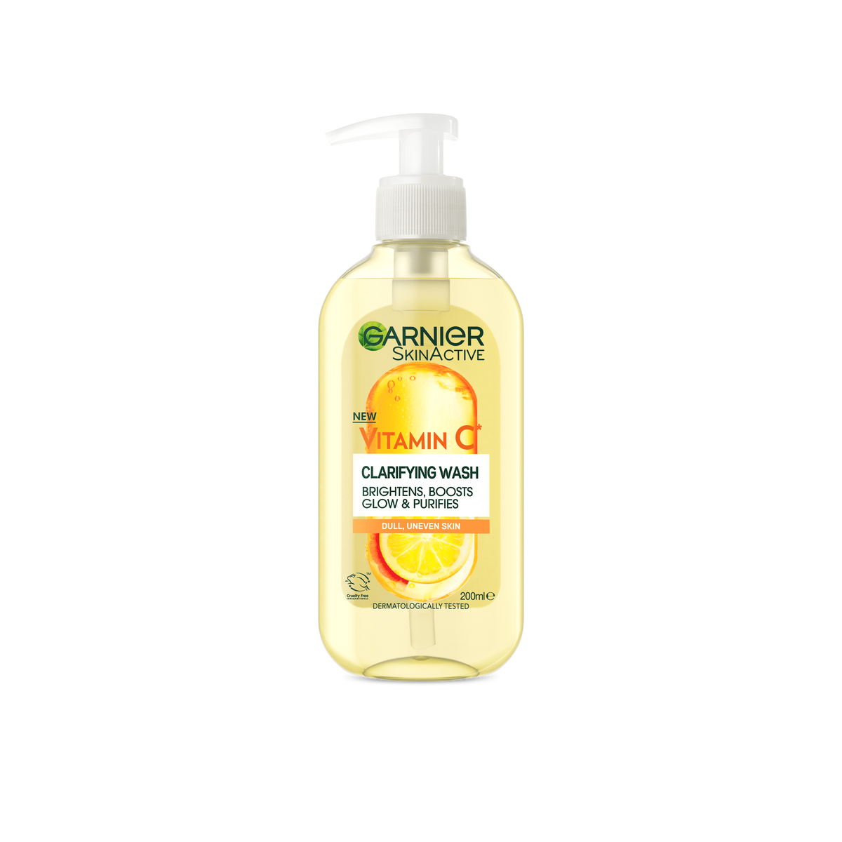 Garnier Skin draft Vitamin C Brightening Gel Cleanser 200ml