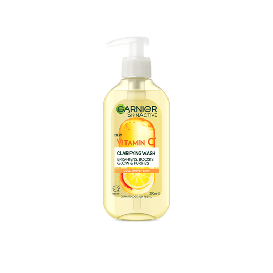 Garnier Skin Active Vitamin C Brightening Gel Cleanser 200ml