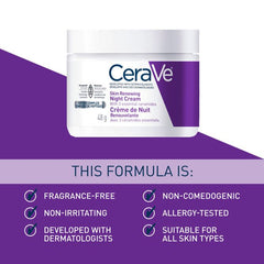 Cerave Skin Renewing Night Cream 48g | Made in Canada