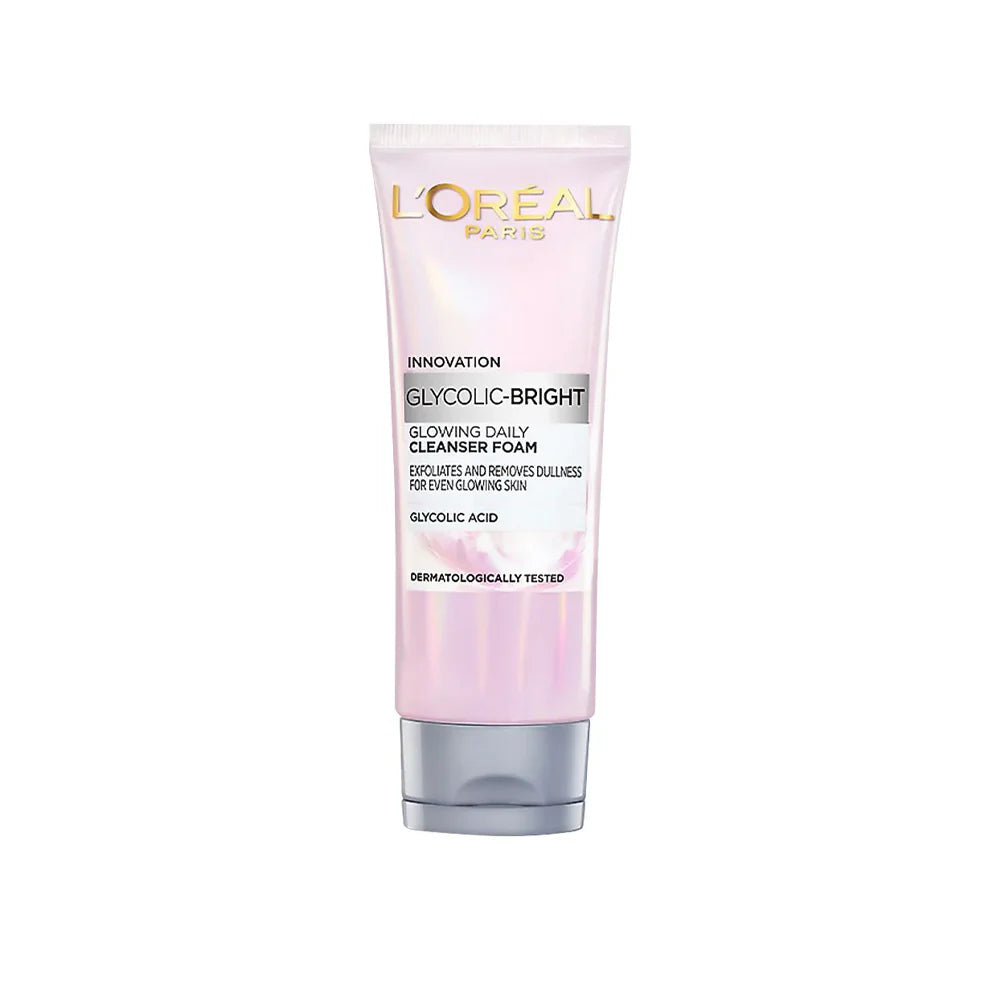 Loreal Glycolic-bright Glowing Daily Cleanser Foam 100ml