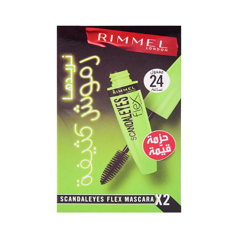 Rimmel London - ScandalEyes Flex Mascara  2 Pcs