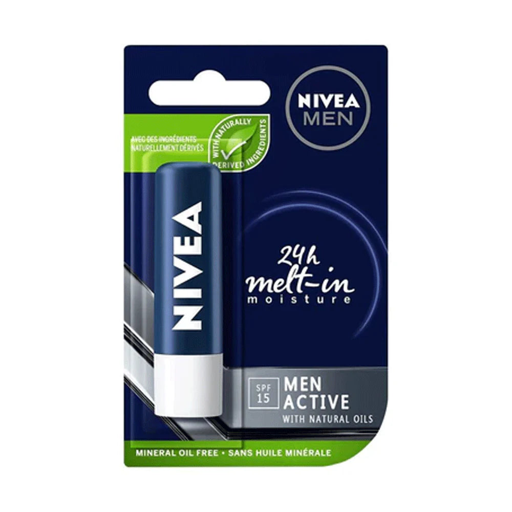 Nivea Men SPF Men Active Lip Balm 4.8G