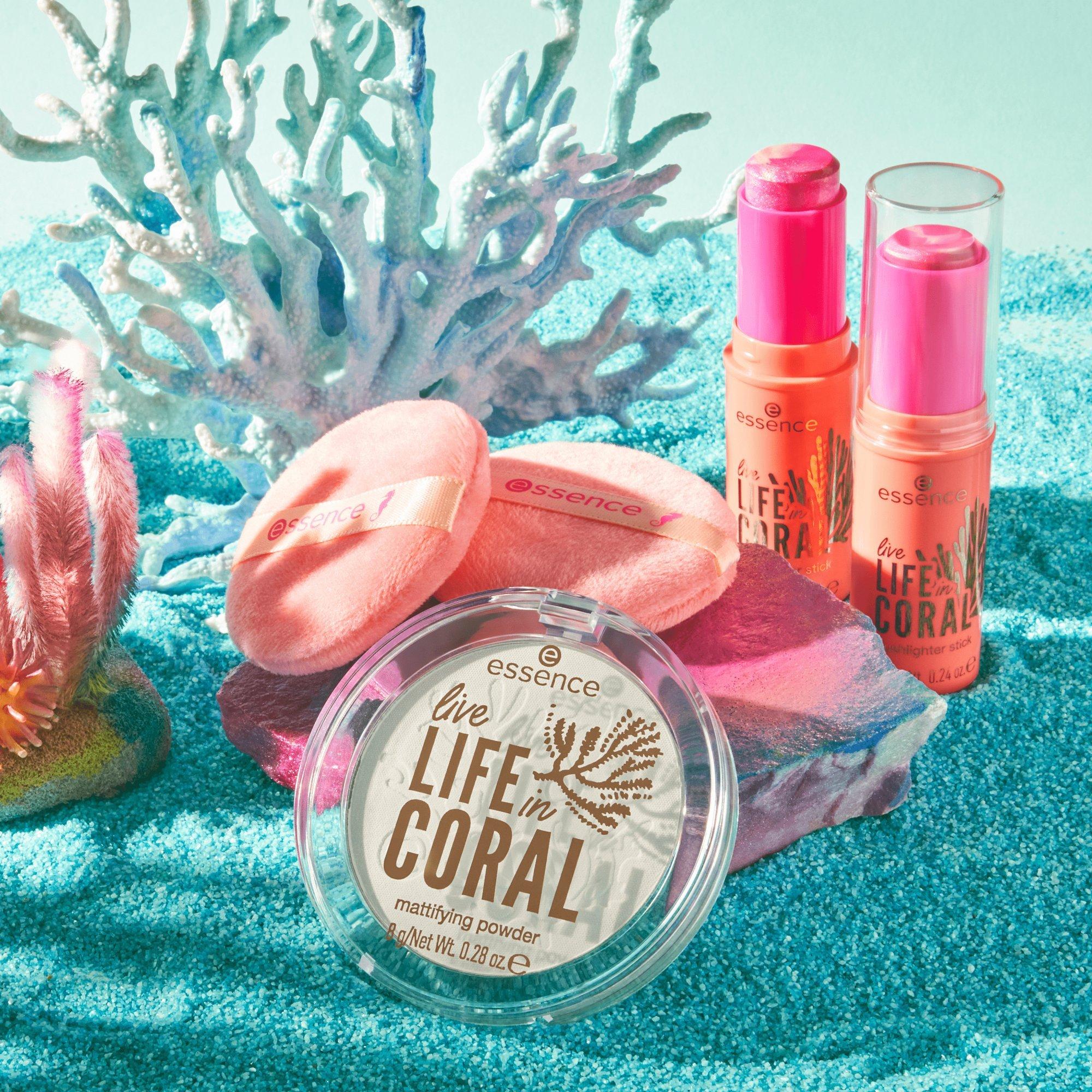 Essence - Life In Coral Mattifying Powder - 01 Smilin' From Shore To Reef