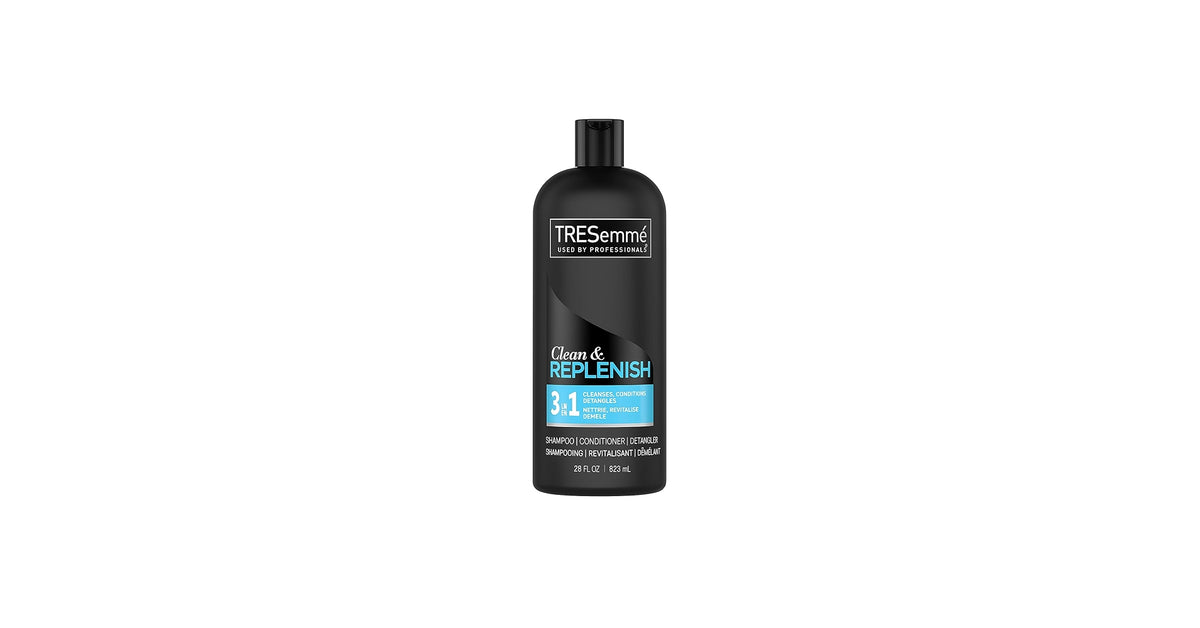 Tresemme - Regular 3 in 1 Clean & Replenish Shampoo - 828ml
