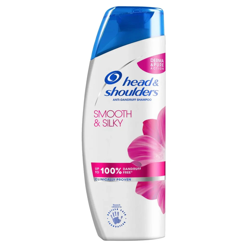 Head & Shoulders Shampoo Smooth & Silky 100% Anti-Dandruff - 250ML