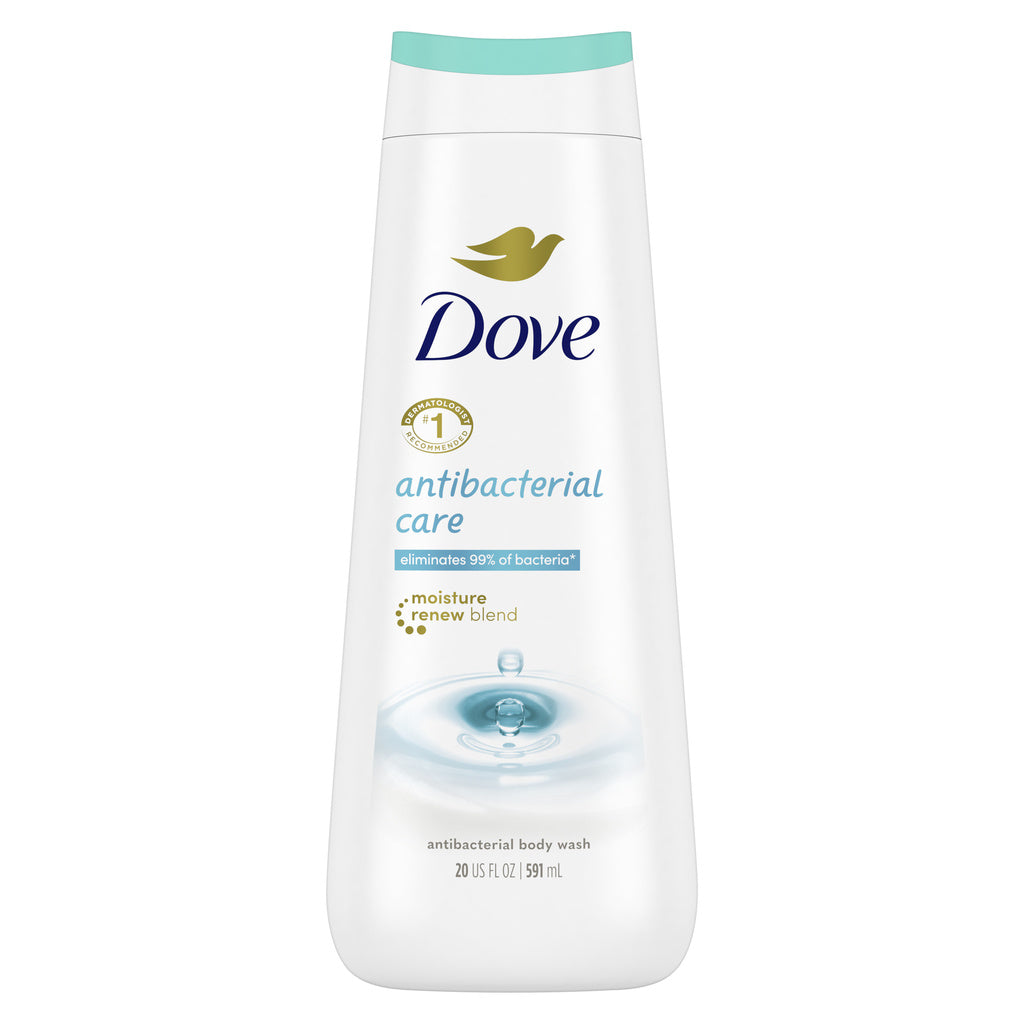 Dove Care and Protect Antibacterial Daily Use Softening Body Wash 591ML